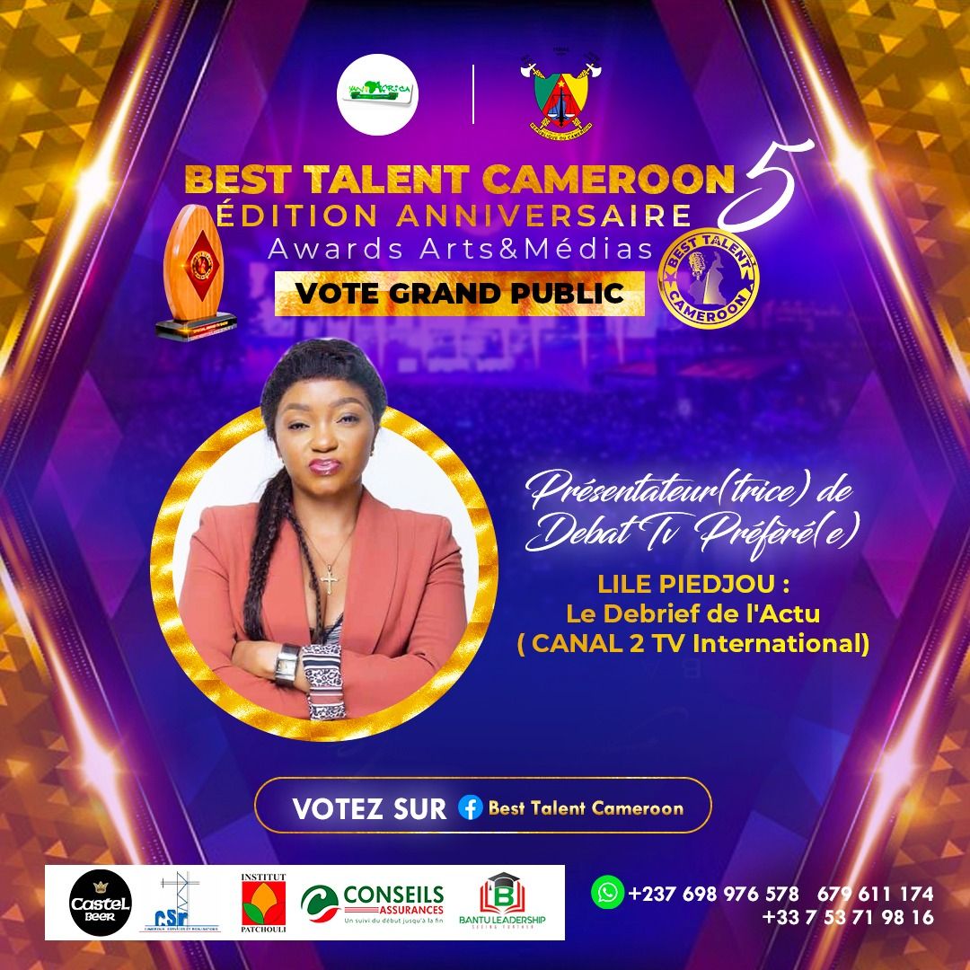 LILE PIEDJOU : Le Debrief de l'Actu ( CANAL 2 TV International)
