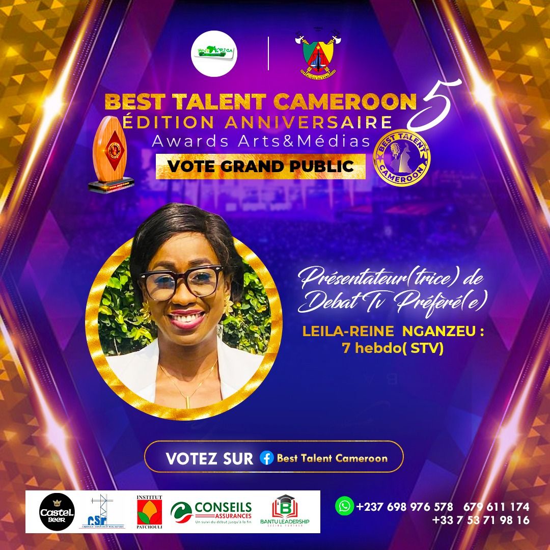LEILA-REINE  NGANZEU : 7 hebdo( STV)