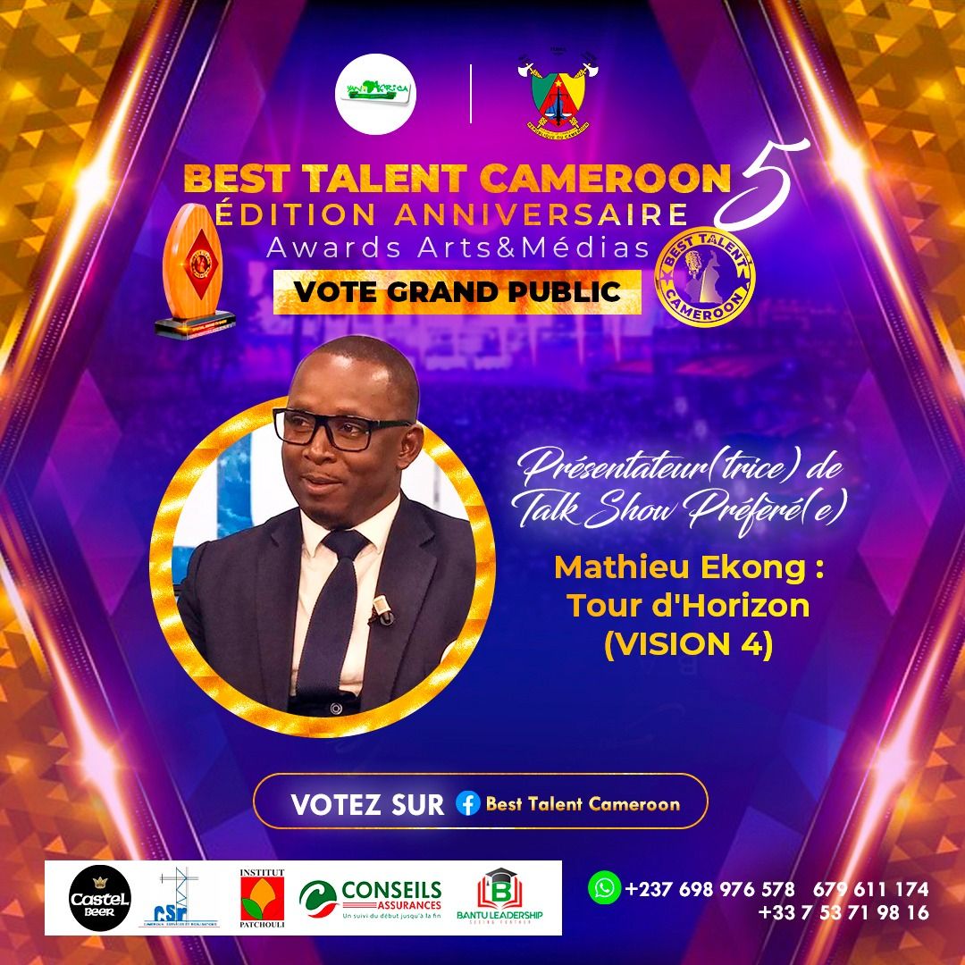  Mathieu Ekong : Tour d'Horizon (VISION 4)