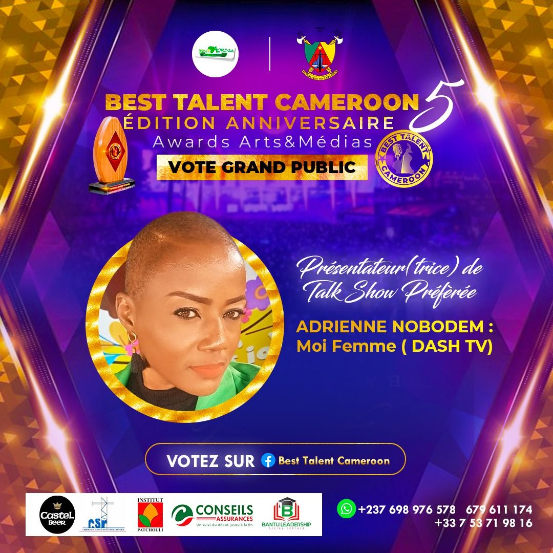  ADRIENNE NOBODEM : Moi Femme ( DASH TV) 