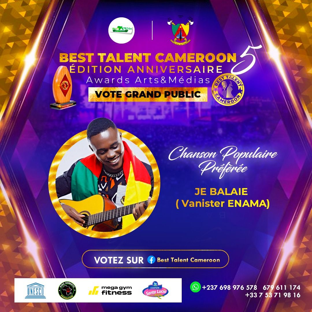JE BALAIE  ( Vanister ENAMA)