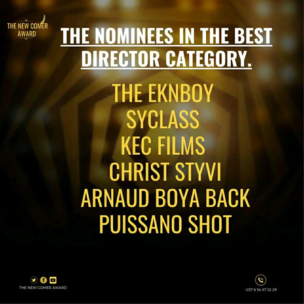 Best Director category 