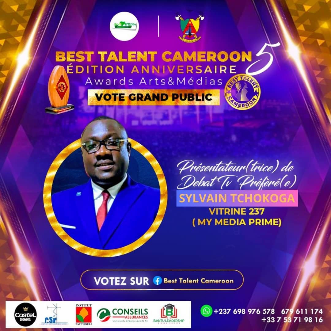 TCHOKOGA  SYLVAIN  : VITRINE 237 ( MY MEDIA PRIME)