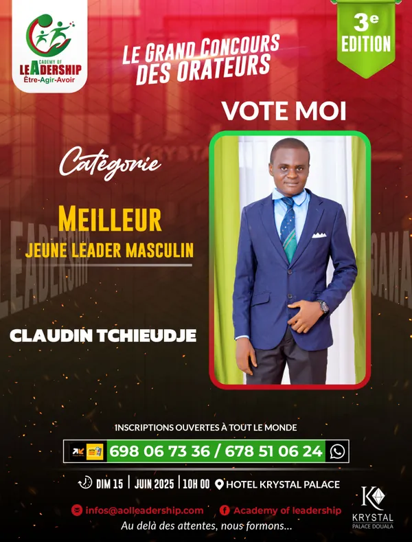 CLAUDIN TCHIEUDJE 05