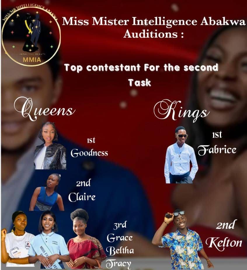 Results for the 2nd Task.