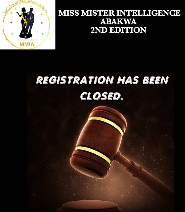 End of registrations