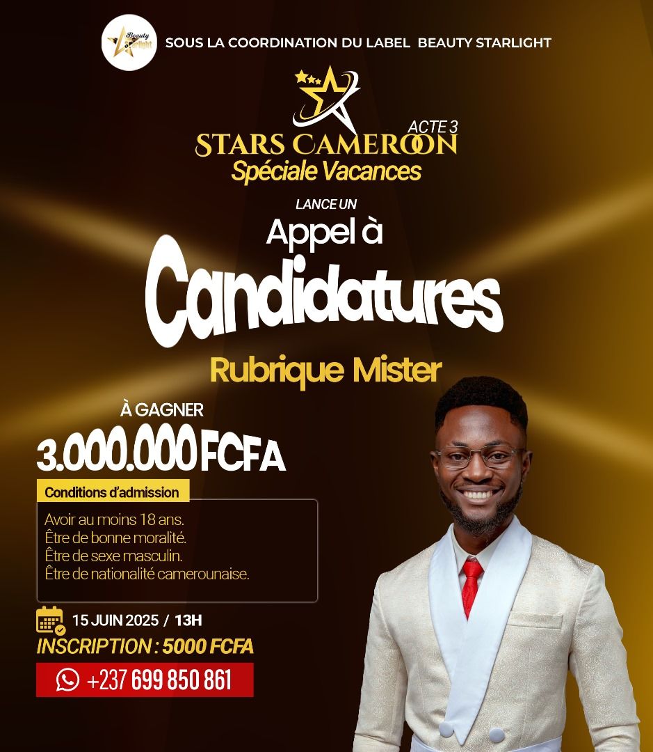 MISTER STARS CAMEROON