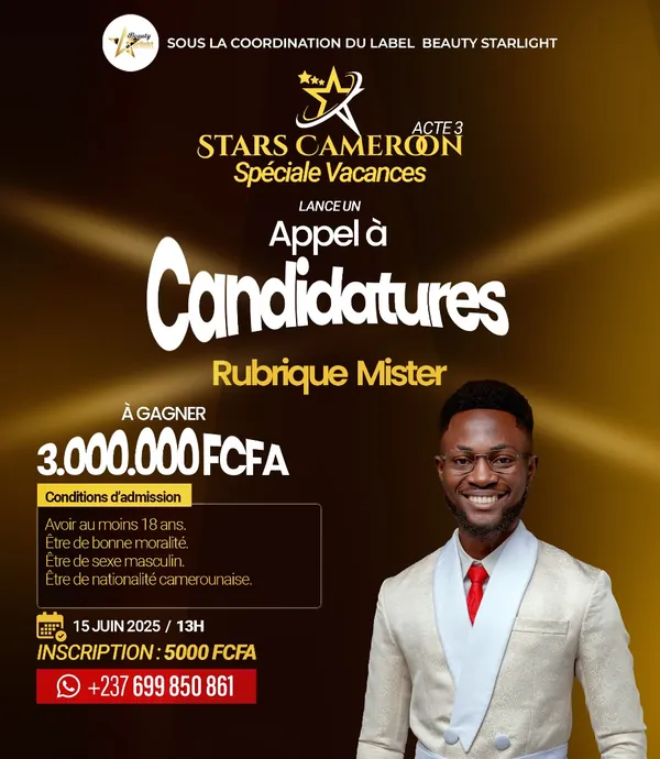 MISTER STARS CAMEROON