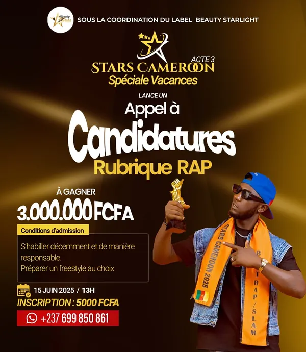 BEST RAP STARS CAMEROON