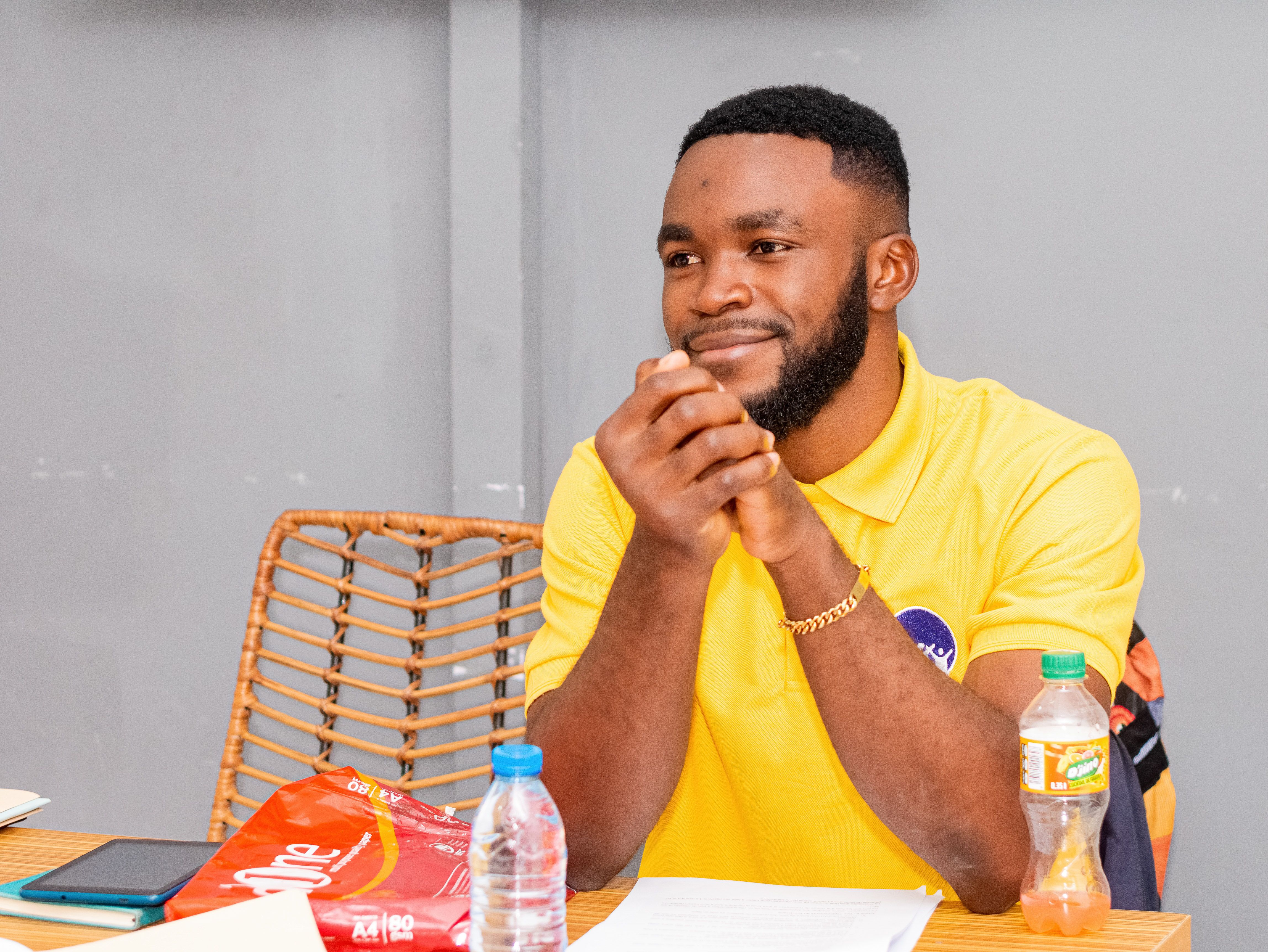 Le président de la commission Miss Web 