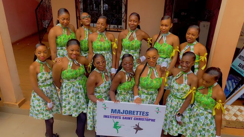 Majorettes saint Christophe