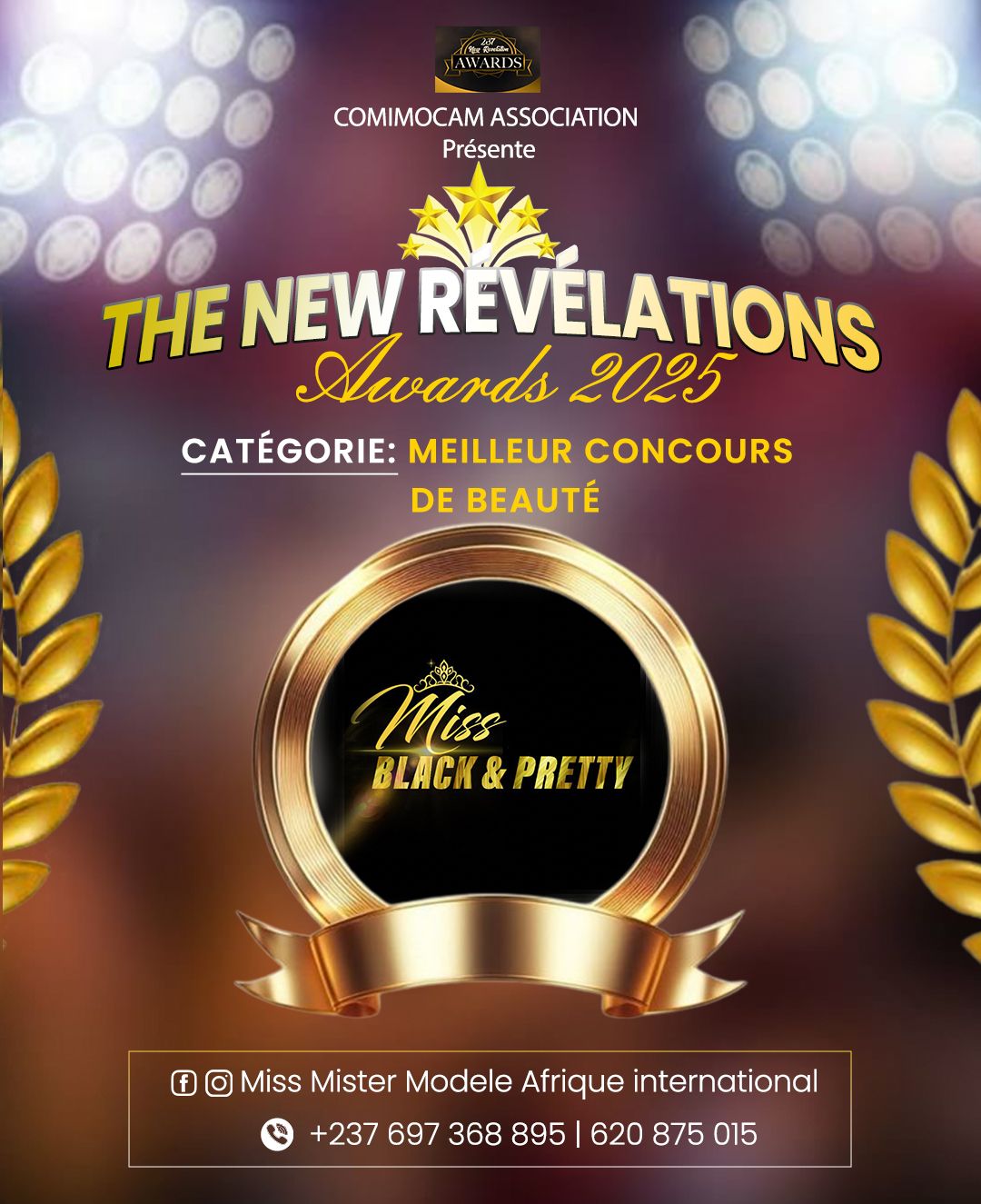 MISS MISTER BLACK AND PRETTY 