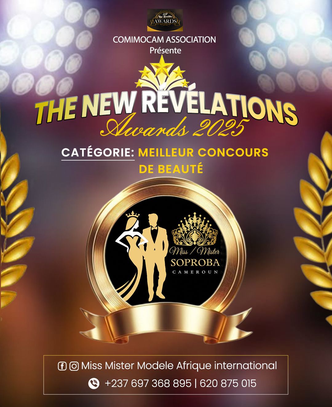 MISS MISTER SOPROBA CAMEROUN 