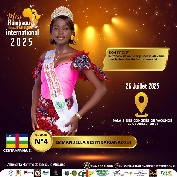 Emmanuella Gesy Ngaîganazoui 🇨🇫