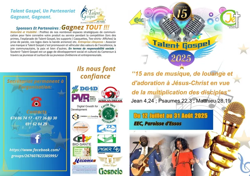 Phase finale TALENT GOSPEL EEC ESSOS