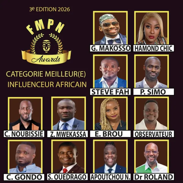 Meilleur(e) Influenceur Africain