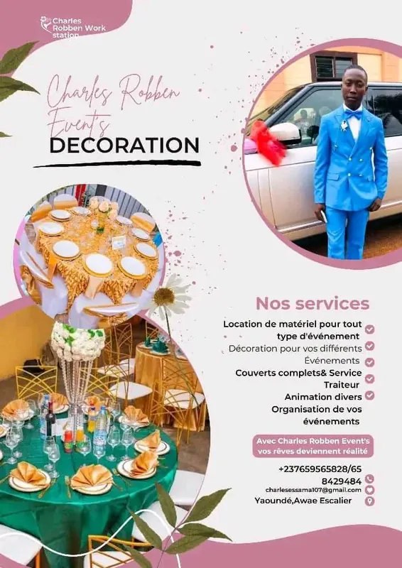 Charles Robben Event's