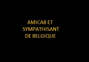 Amicab et Sympathisant de Belgique 