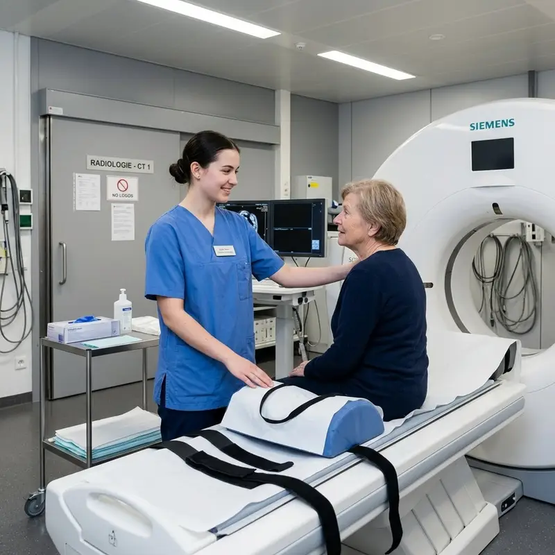 Dipl. Radiologiefachmann/-frau HF Patient vorbereiten