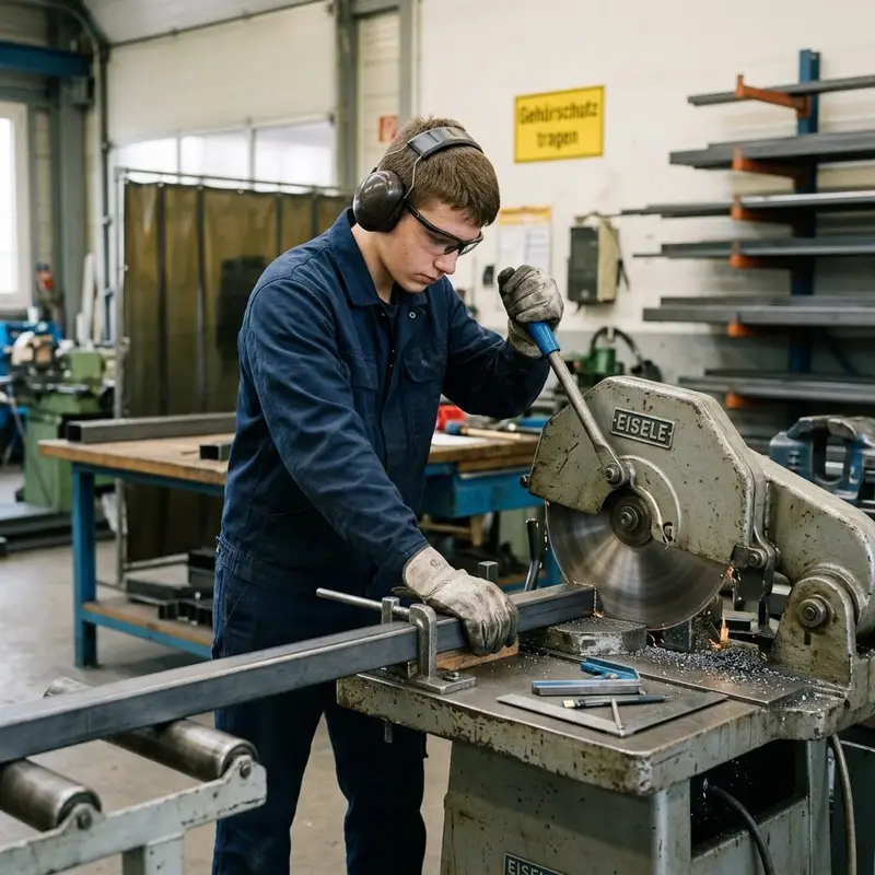 Metallbauer/in EFZ Metall zuschneiden