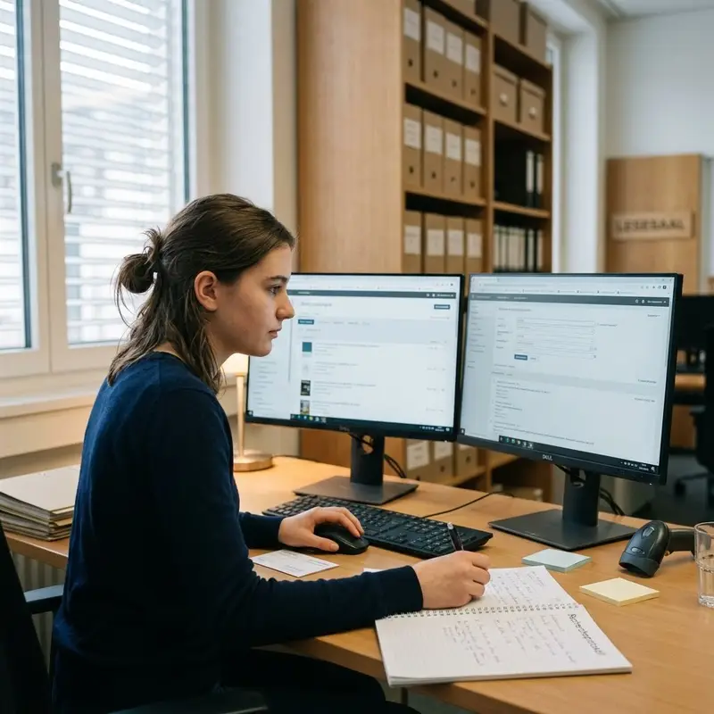 Fachmann/-frau Information und Dokumentation EFZ Am Computer recherchieren