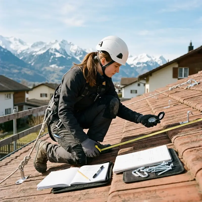 Solarinstallateur/in EFZ Dach prüfen