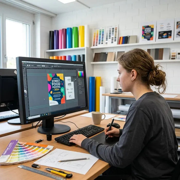 Gestalter/in Werbetechnik EFZ Layout entwerfen