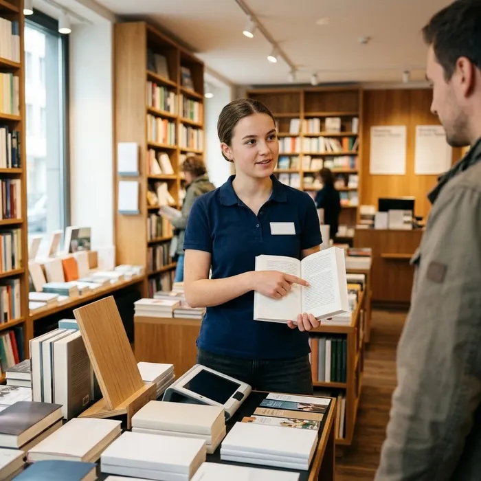 Libraire CFC Conseiller la clientèle