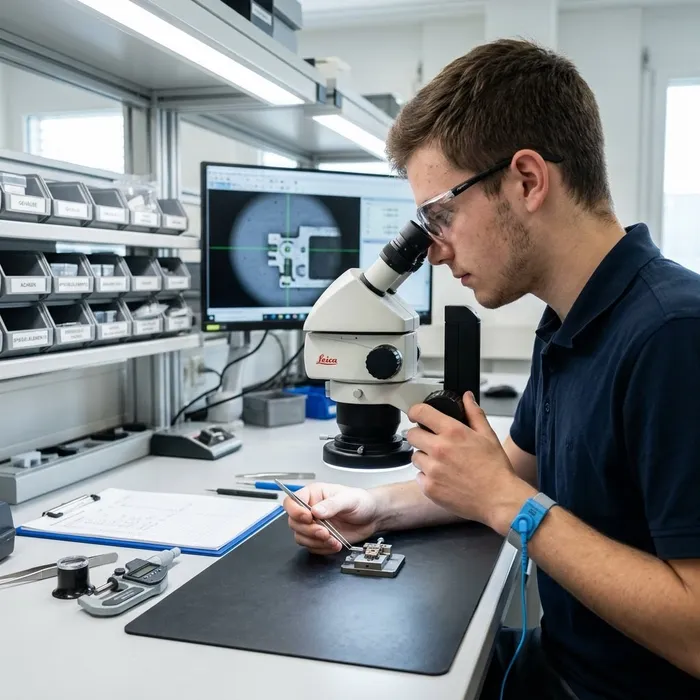 Qualiticien/ne en microtechnique CFC Contrôler une micropièce