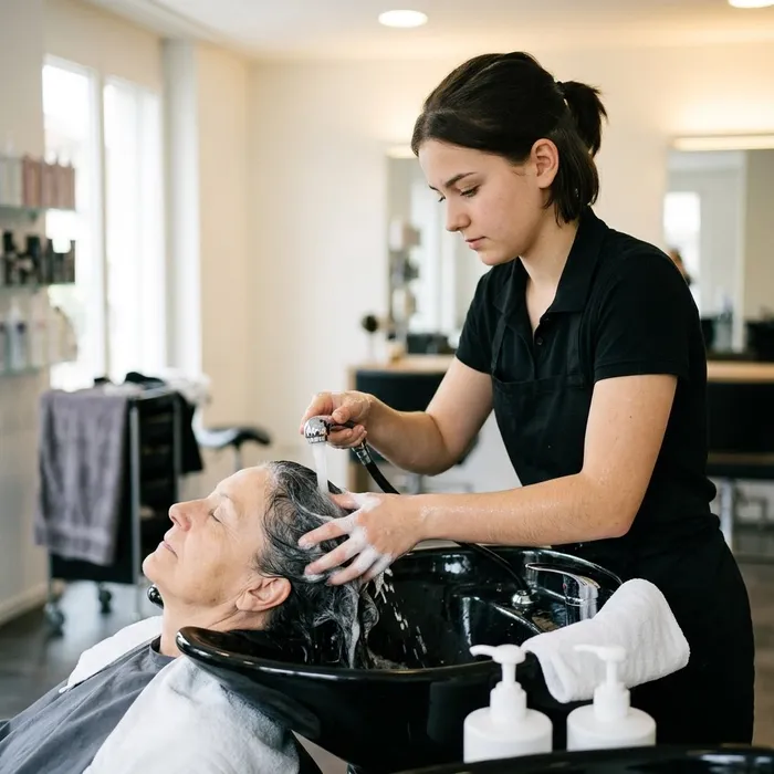Coiffeur/euse AFP Laver les cheveux
