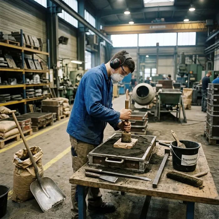Technologue de fonderie CFC Fabriquer un moule