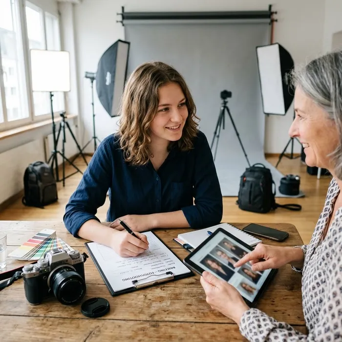 Fotograf/in EFZ Kundengespräch führen