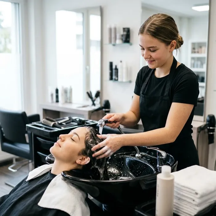 Parrucchiere/a AFC Lavare i capelli