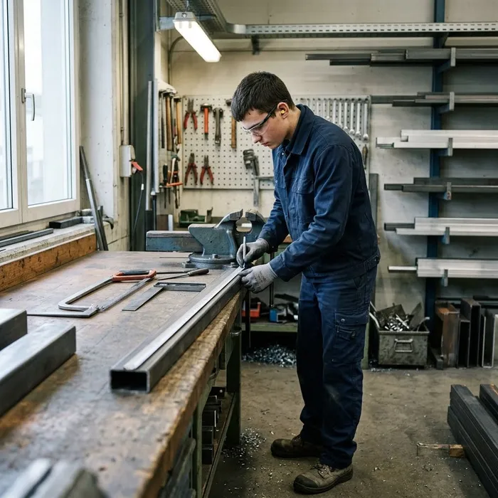 Metallbaupraktiker/in EBA Metall zuschneiden