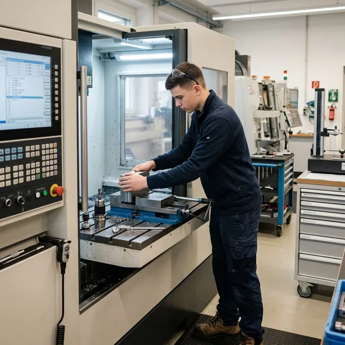 Polymécanicien/ne CFC Way-up Régler la machine