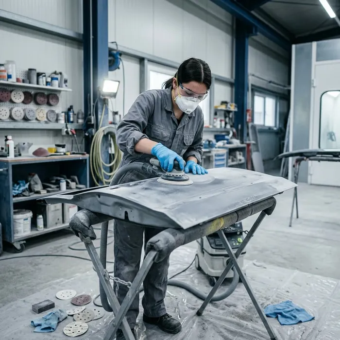 Assistant/e vernisseur/euse AFP Poncer les surfaces