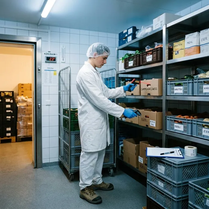 Praticien/ne en denrées alimentaires AFP Stocker les denrées