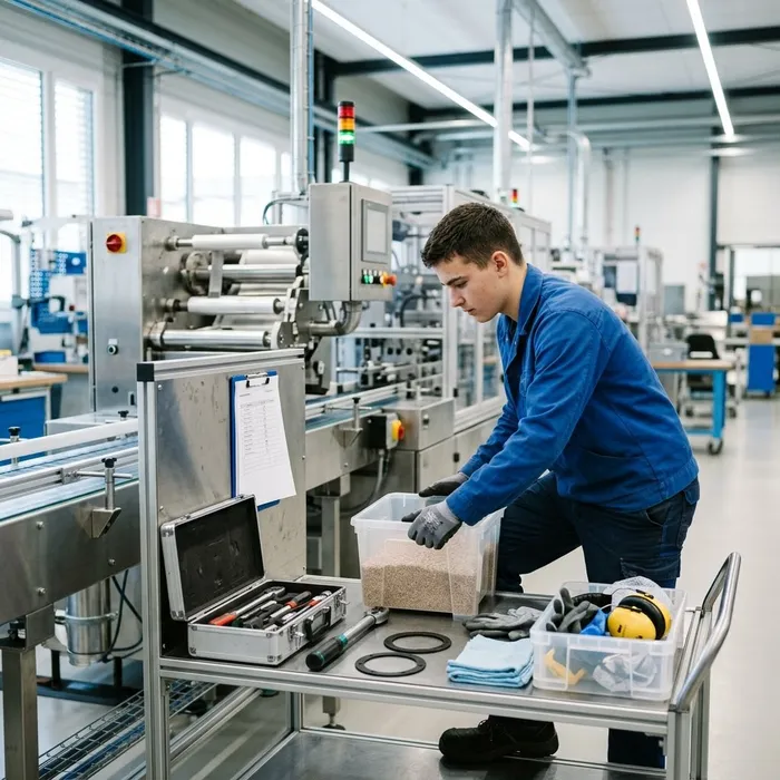 Opérateur/trice de machines automatisées CFC Préparer le matériel