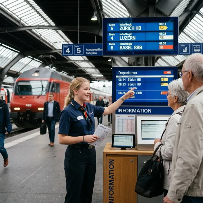 Agent/e de transports publics CFC Conseiller la clientèle