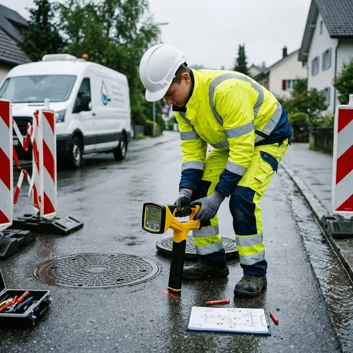Entwässerungspraktiker/in EBA Leitung orten