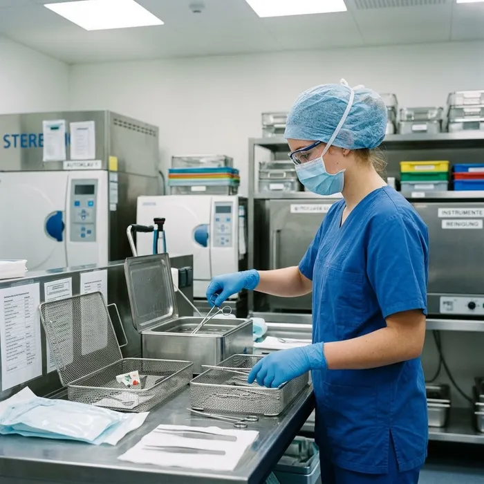 Dipl. Fachmann/-frau Operationstechnik HF Instrumente sterilisieren