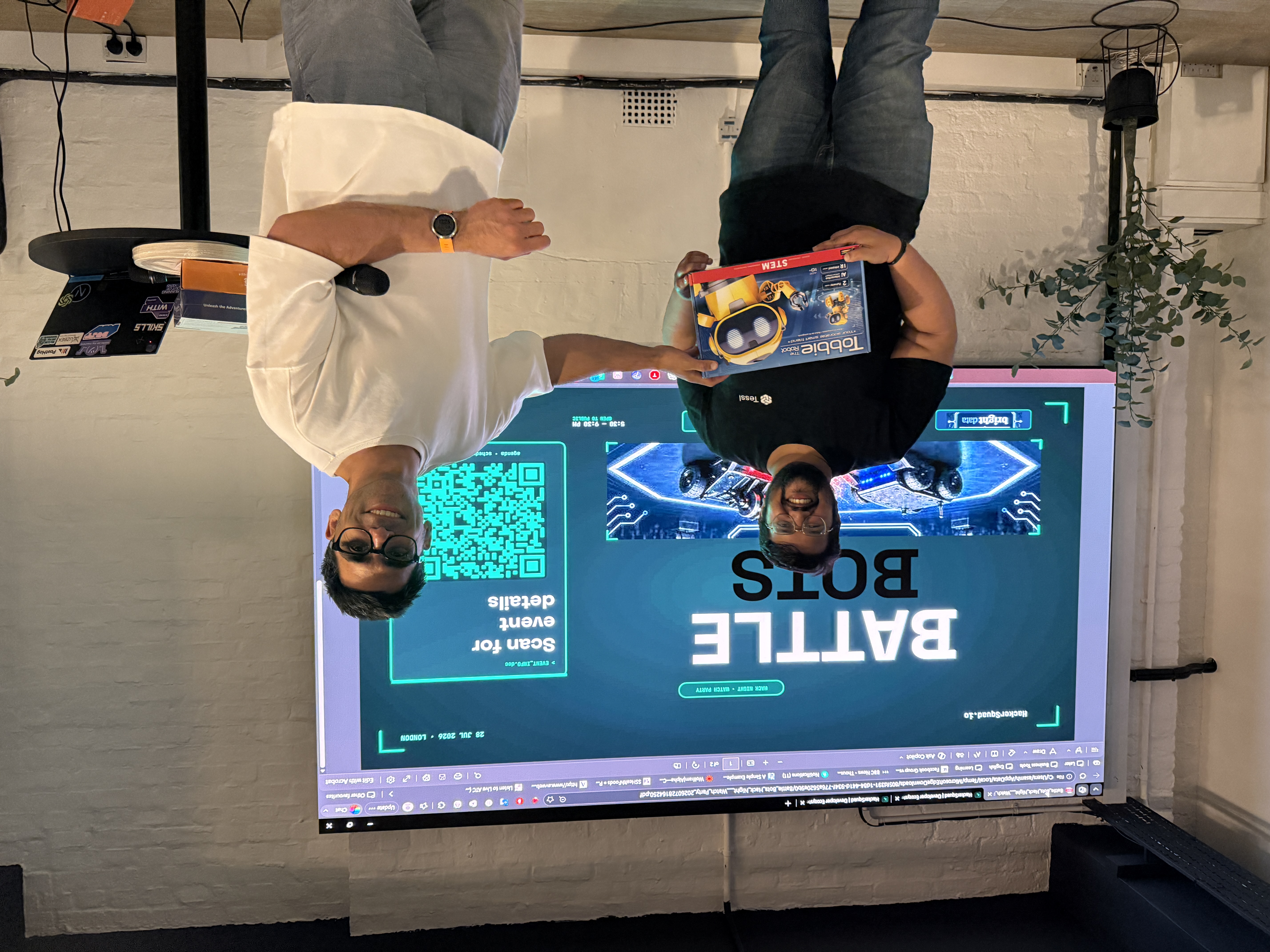 Battle Bots Hack Night & Watch Party