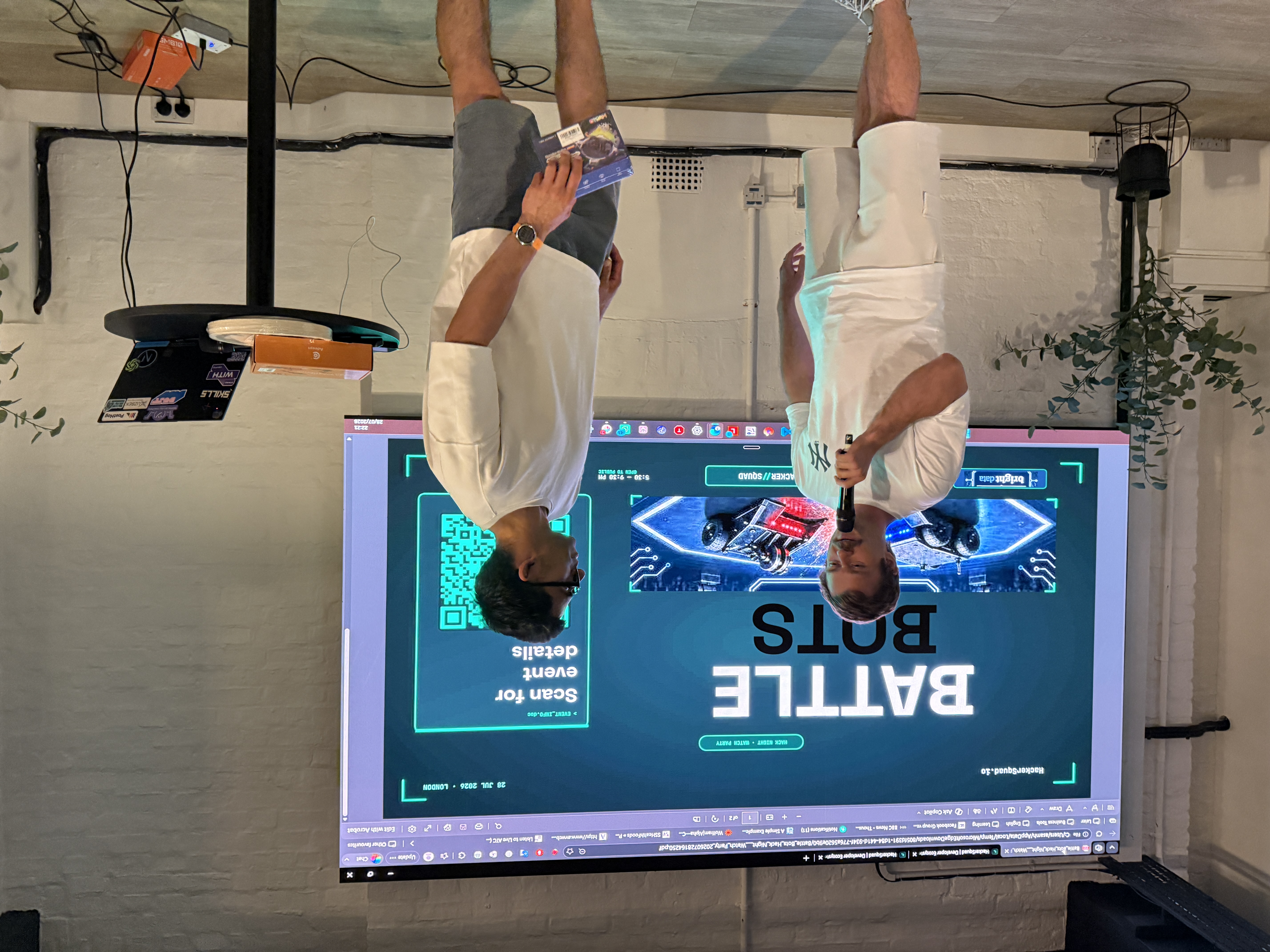 Battle Bots Hack Night & Watch Party