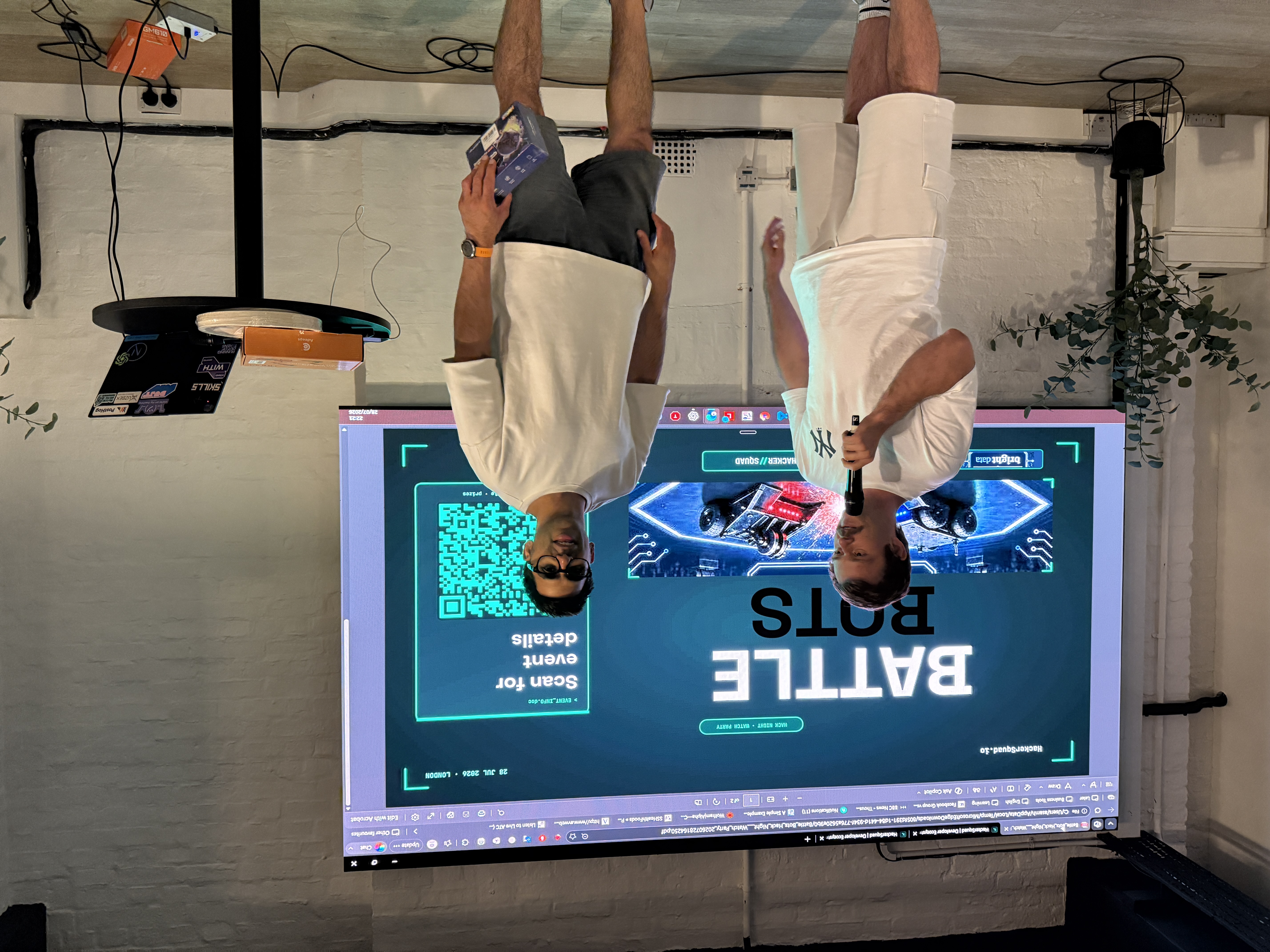 Battle Bots Hack Night & Watch Party