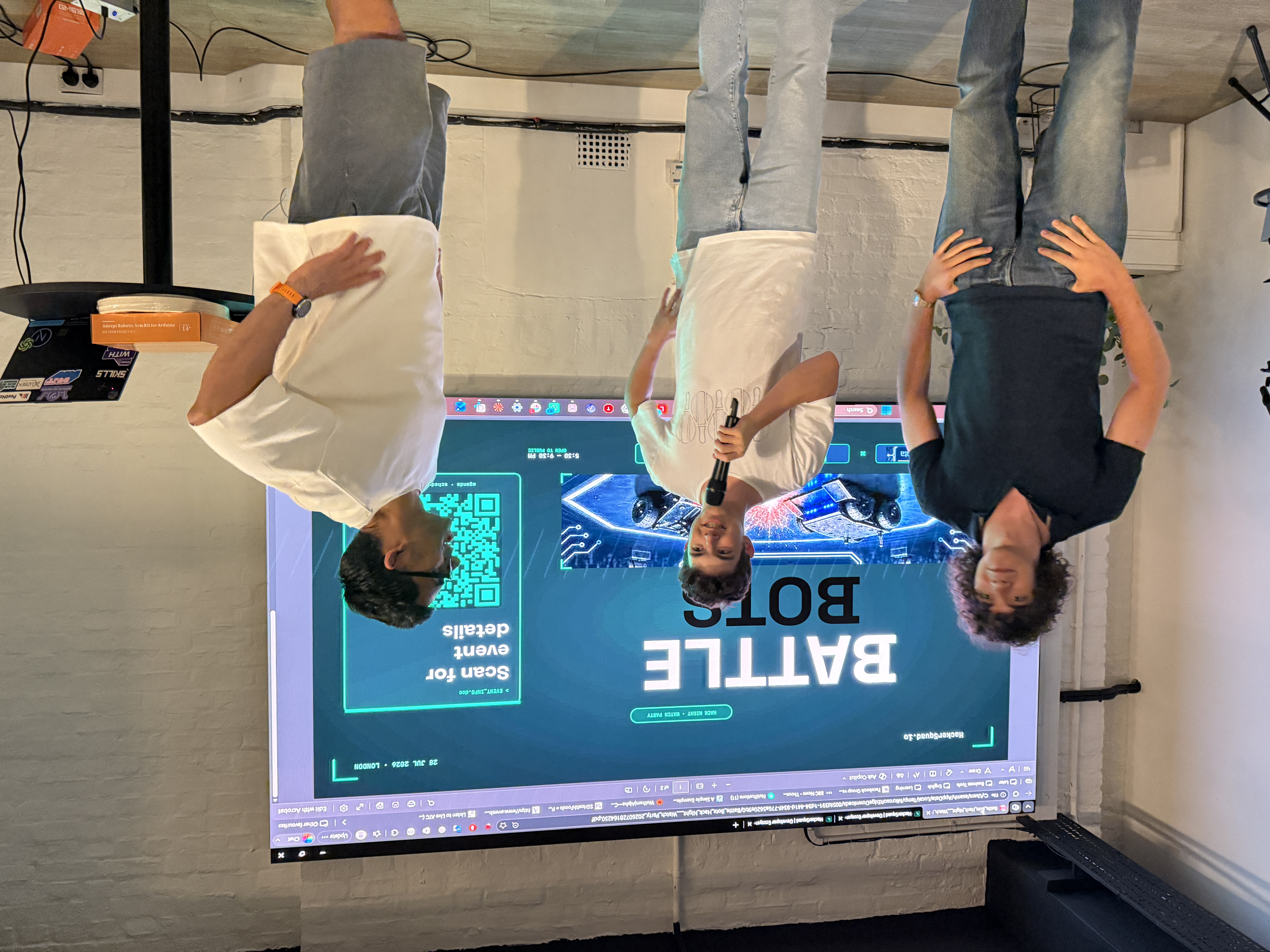Battle Bots Hack Night & Watch Party
