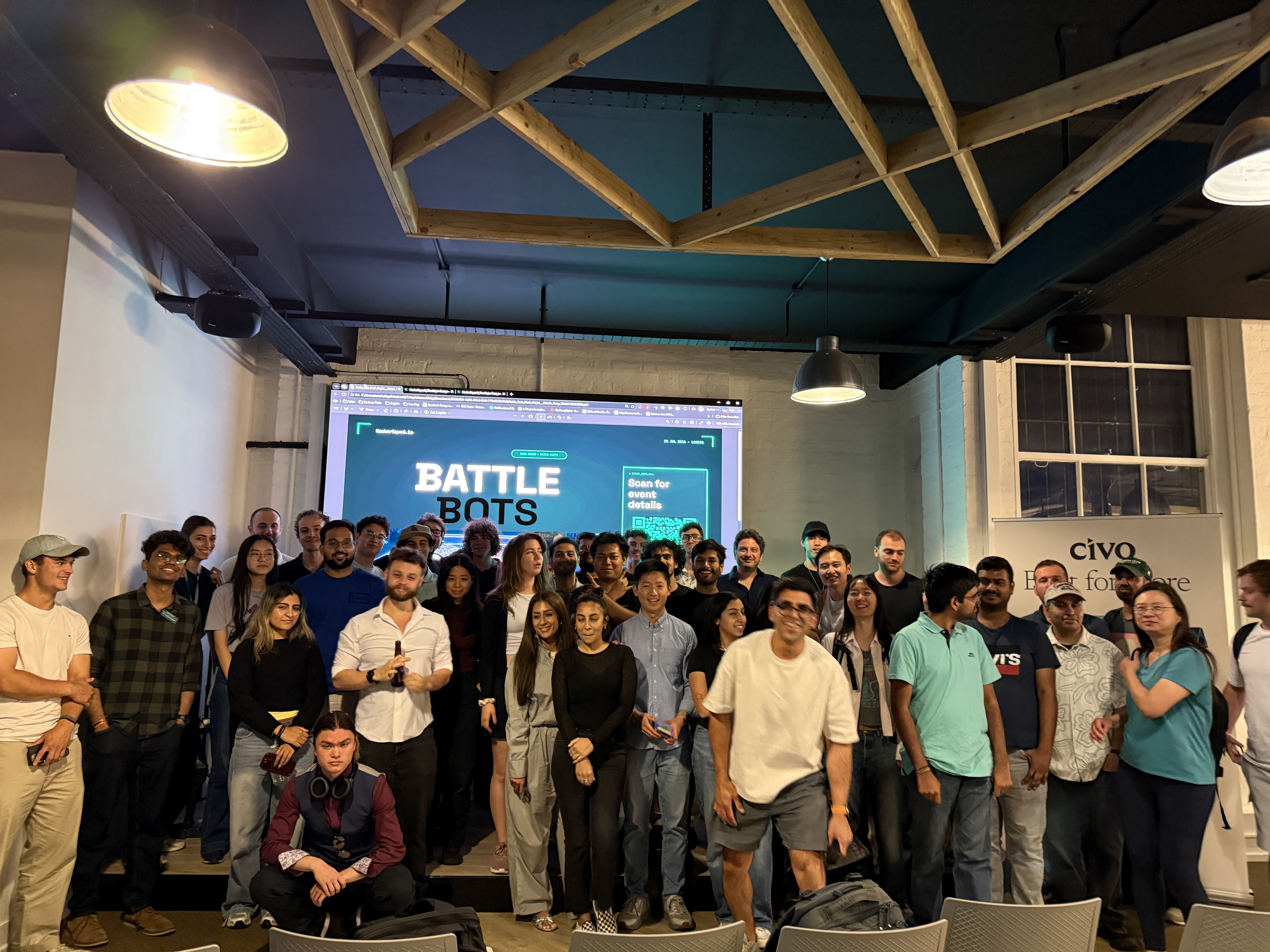 Battle Bots Hack Night & Watch Party