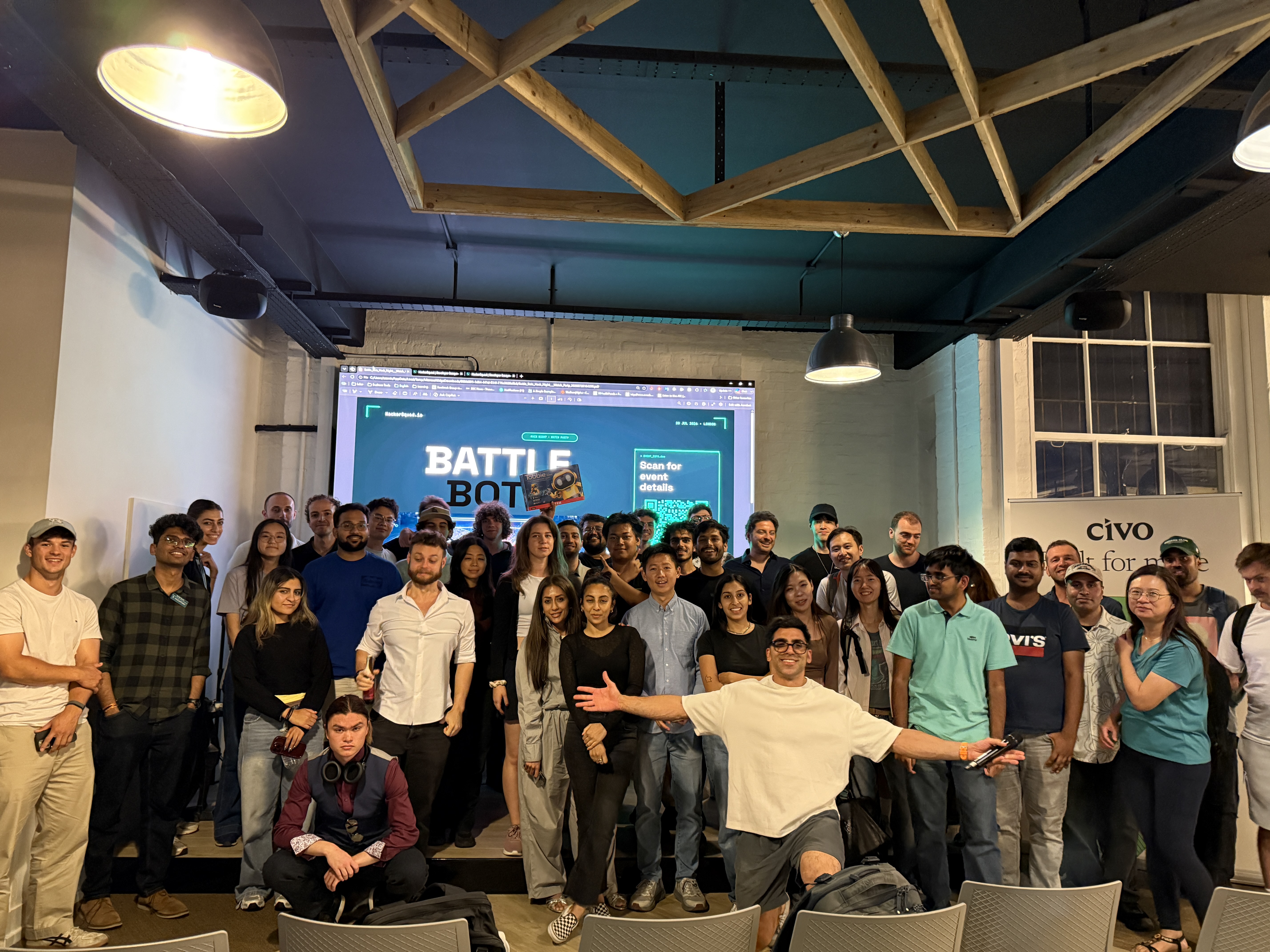 Battle Bots Hack Night & Watch Party