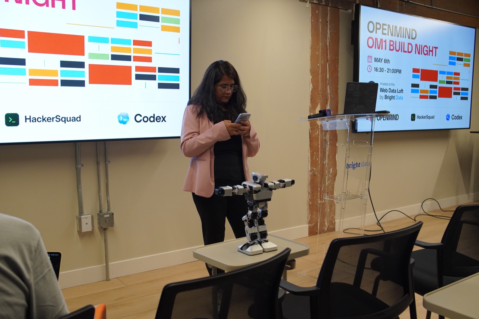 OpenMind OM1 Build Night w/ OpenAI Codex