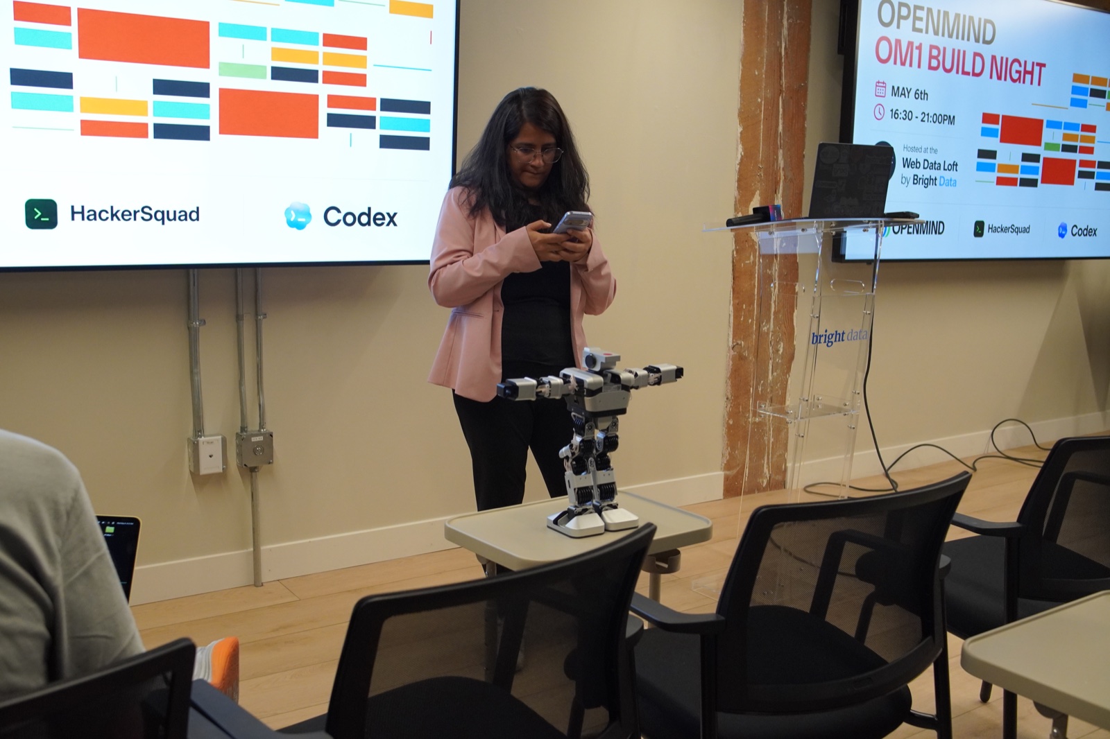 OpenMind OM1 Build Night w/ OpenAI Codex