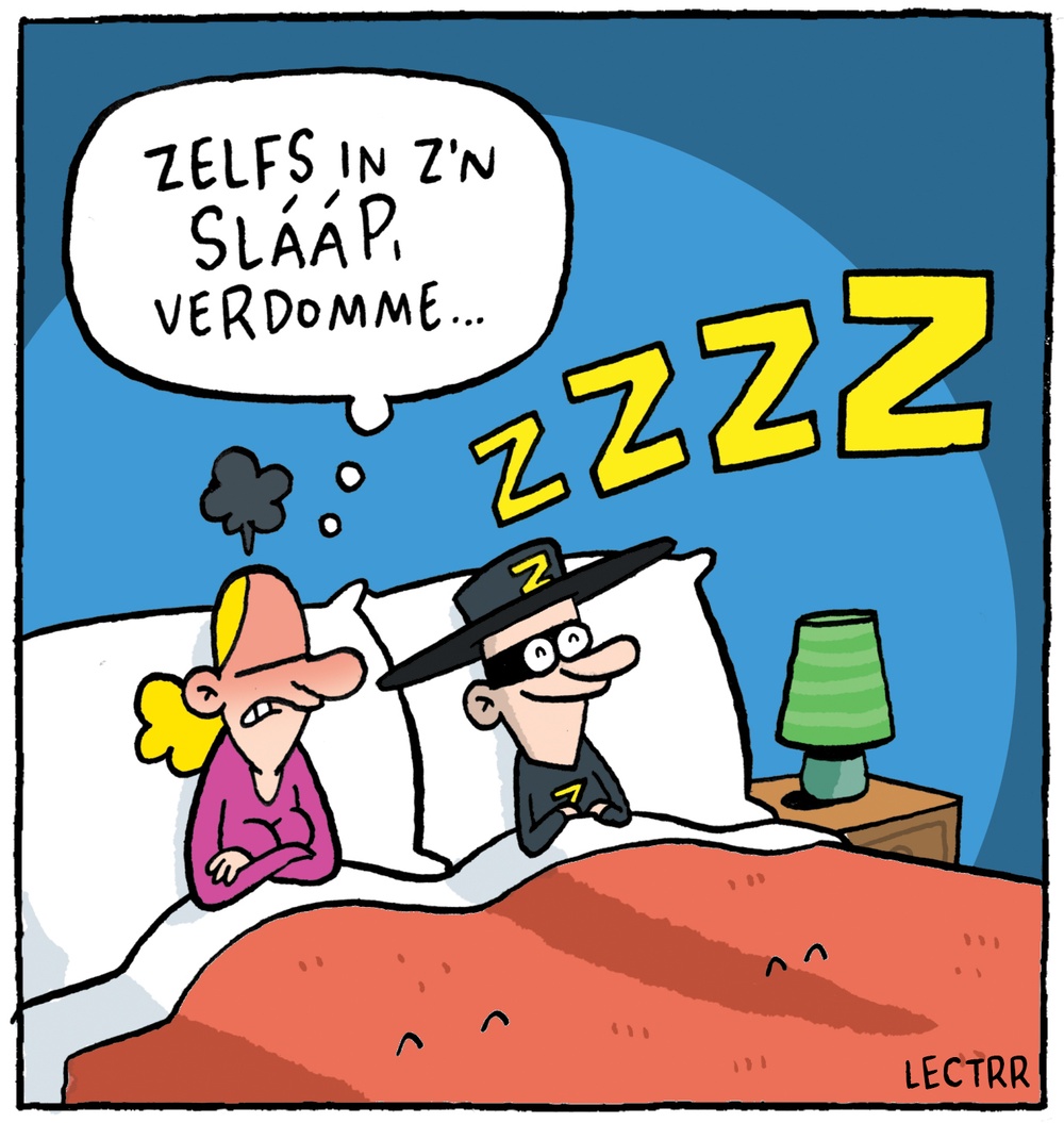 Zorro slaapt